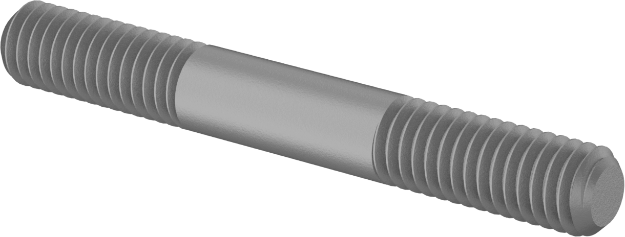 Bağlantı Çubuğu, Karbon Çelik, 3" Toplam Uzunluk, 3/8"-16 Diş