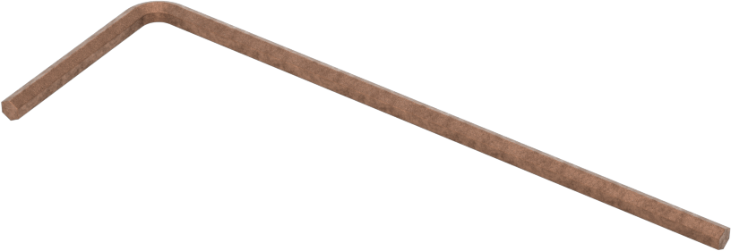 Kıvılcım Çıkarmayan Altıgen L Anahtarı, 2 mm Boyut