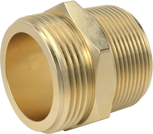 Yangın Söndürme Hortumu Bağlantı Parçası, Adaptör, 1-1/2 NH/NST Erkek x 1-1/2 NPT Erkek