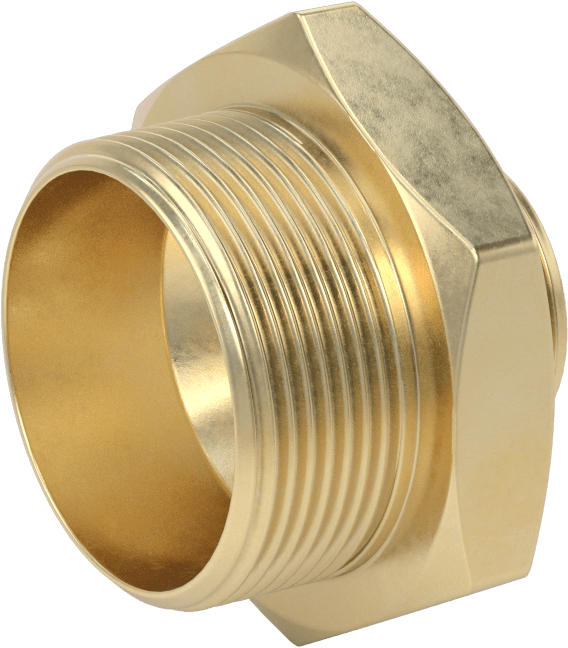Yangın Söndürme Hortumu Bağlantı Parçası, Redüksiyon Adaptörü, 1-1/2 NH/NST x 2-1/2 NPT Erkek