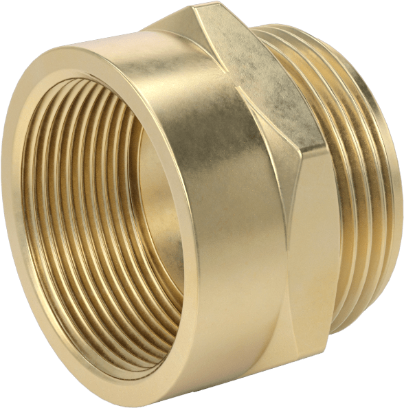 Yangın Söndürme Hortumu Bağlantı Parçası, Adaptör, 1-1/2 NH/NST Erkek x 1-1/2 NPT Dişi