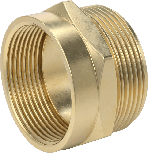 Yangın Söndürme Hortumu Bağlantı Parçası, Adaptör, 2-1/2 NH/NST Erkek x 2-1/2 NPT Dişi