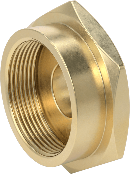 Yangın Söndürme Hortumu Bağlantı Parçası, Adaptör, 1-1/2 NPT Erkek x 2-1/2 NH/NST Dişi