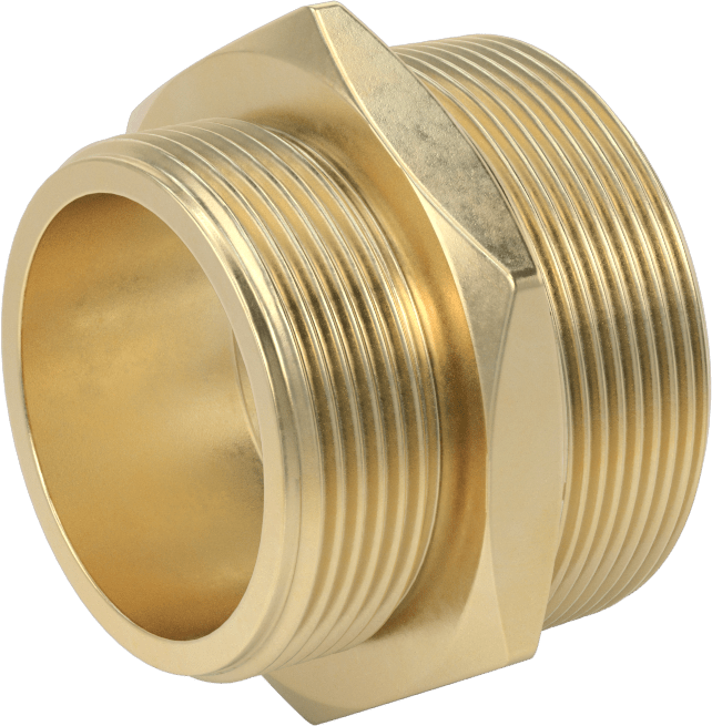 Yangın Söndürme Hortumu Bağlantı Parçası, Redüksiyon Adaptörü, 2-1/2 NH/NST Erkek x 3 NPT Erkek