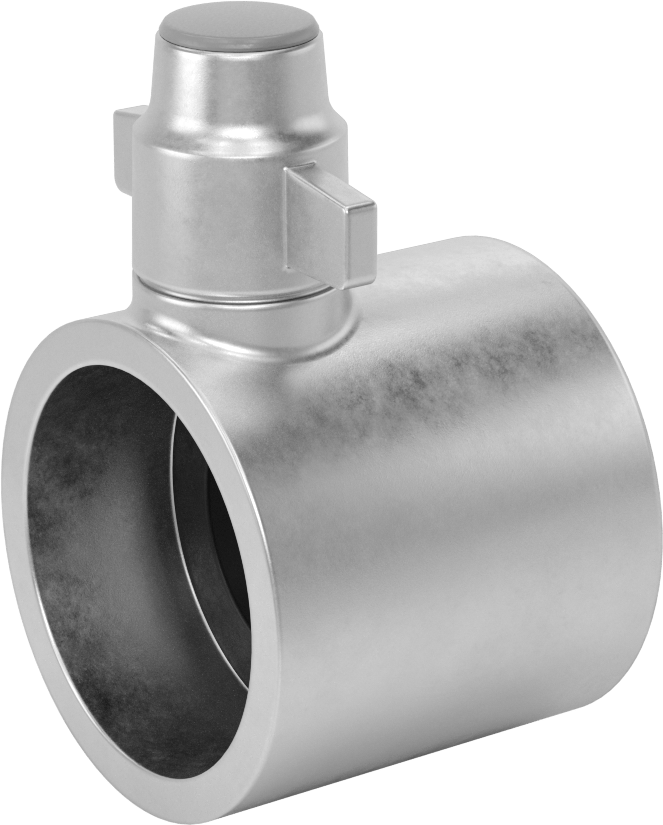 Yangın Söndürme Hortumu Bağlantı Parçası, Düz Adaptör, 2-1/2 Bit Dişi x 2-1/2 NPT Dişi