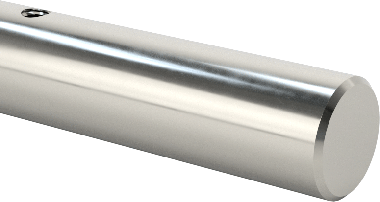 Destek Rayları için Mil, 440C Paslanmaz Çelik, 5/8" Çap, 48 inç Uzunluk