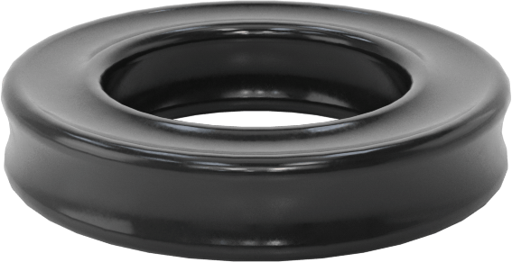 Kimyasallara Dayanıklı Viton® Floroelastomer O-Ring, X-Profil, 1/16 Kesirli Genişlik, Dash Numarası 009