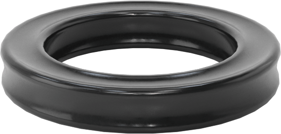 Kimyasallara Dayanıklı Viton® Floroelastomer O-Ring, X-Profil, 1/16 Kesirli Genişlik, Dash Numarası 011