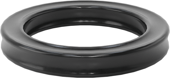 Kimyasallara Dayanıklı Viton® Floroelastomer O-Ring, X-Profil, 1/16 Kesirli Genişlik, Dash Numarası 012