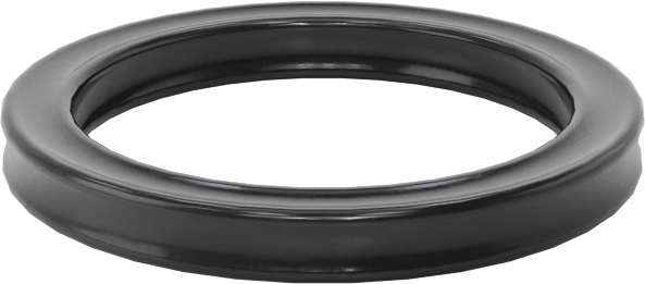 Kimyasallara Dayanıklı Viton® Floroelastomer O-Ring, X-Profil, 1/16 Kesirli Genişlik, Dash Numarası 014