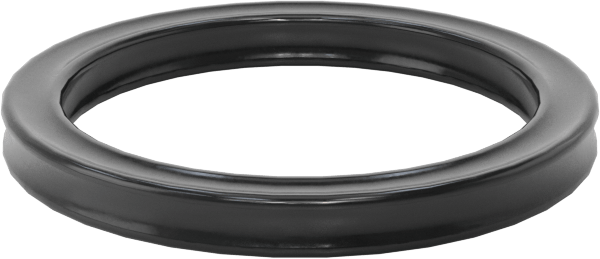 Kimyasallara Dayanıklı Viton® Floroelastomer O-Ring, X-Profil, 1/16 Kesirli Genişlik, Dash Numarası 015