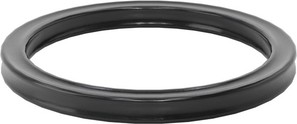 Kimyasallara Dayanıklı Viton® Floroelastomer O-Ring, X-Profil, 1/16 Kesirli Genişlik, Dash Numarası 017