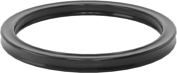 Kimyasallara Dayanıklı Viton® Floroelastomer O-Ring, X-Profil, 1/16 Kesirli Genişlik, Dash Numarası 018