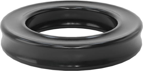 Kimyasallara Dayanıklı Viton® Floroelastomer O-Ring, X-Profil, 3/32 Kesirli Genişlik, Dash Numarası 110