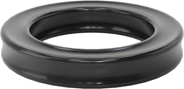 Kimyasallara Dayanıklı Viton® Floroelastomer O-Ring, X-Profil, 3/32 Kesirli Genişlik, Dash No. 111