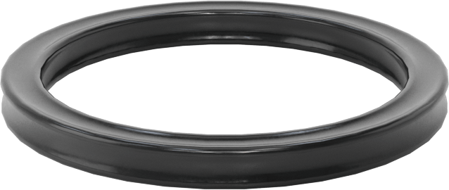 Kimyasallara Dayanıklı Viton® Floroelastomer O-Ring, X-Profil, 3/32 Kesirli Genişlik, Dash Numarası 119