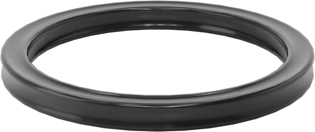 Kimyasallara Dayanıklı Viton® Floroelastomer O-Ring, X-Profil, 3/32 Kesirli Genişlik, Dash No. 120