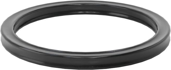 Kimyasallara Dayanıklı Viton® Floroelastomer O-Ring, X-Profil, 3/32 Kesirli Genişlik, Dash No. 122