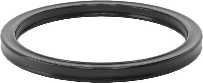 Kimyasallara Dayanıklı Viton® Floroelastomer O-Ring, X-Profil, 3/32 Kesirli Genişlik, Dash No. 123