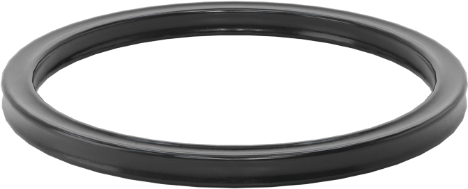 Kimyasallara Dayanıklı Viton® Floroelastomer O-Ring, X-Profil, 3/32 Kesirli Genişlik, Dash No. 125