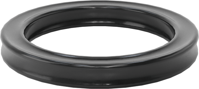 Kimyasallara Dayanıklı Viton® Floroelastomer O-Ring, X-Profil, 1/8 Kesirli Genişlik, Dash No. 212