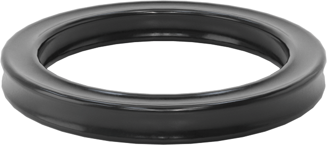Kimyasallara Dayanıklı Viton® Floroelastomer O-Ring, X-Profil, 1/8 Kesirli Genişlik, Dash Numarası 213