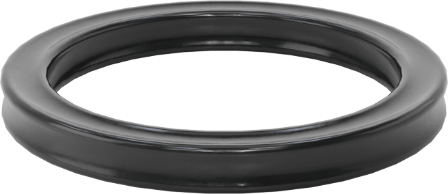 Kimyasallara Dayanıklı Viton® Floroelastomer O-Ring, X-Profil, 1/8 Kesirli Genişlik, Dash No. 215