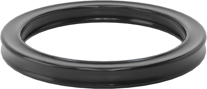 Kimyasallara Dayanıklı Viton® Floroelastomer O-Ring, X-Profil, 1/8 Kesirli Genişlik, Dash No. 216