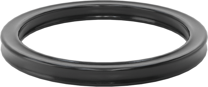 Kimyasallara Dayanıklı Viton® Floroelastomer O-Ring, X-Profil, 1/8 Kesirli Genişlik, Dash No. 219