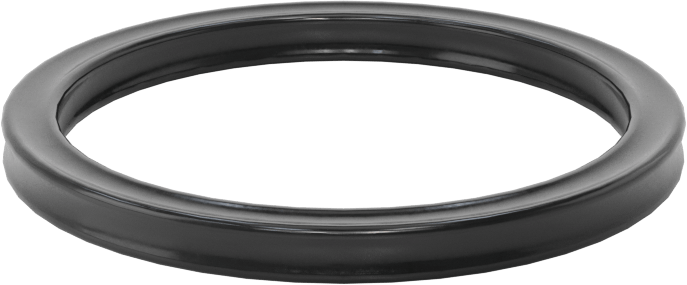 Kimyasallara Dayanıklı Viton® Floroelastomer O-Ring, X-Profil, 1/8 Kesirli Genişlik, Dash No. 221