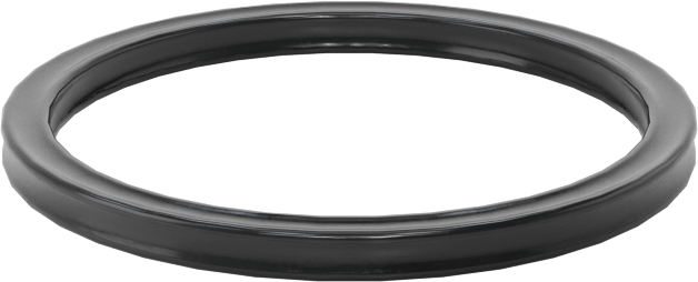 Kimyasallara Dayanıklı Viton® Floroelastomer O-Ring, X-Profil, 1/16 Kesirli Genişlik, Dash Numarası 020