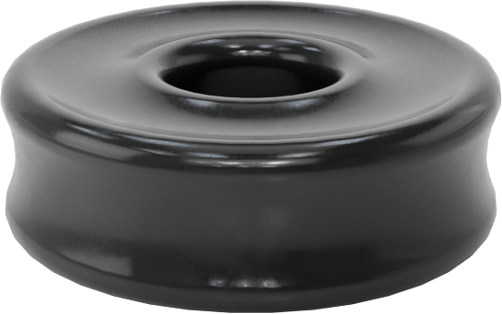 Kimyasallara Dayanıklı Viton® Floroelastomer O-Ring, X-Profil, 1/16 Kesirli Genişlik, Dash Numarası 004