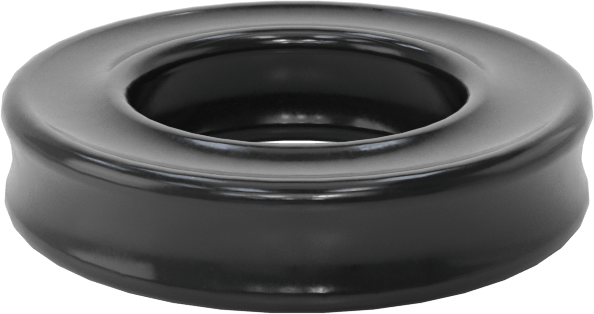 Kimyasallara Dayanıklı Viton® Floroelastomer O-Ring, X-Profil, 1/8 Kesirli Genişlik, Dash No. 204