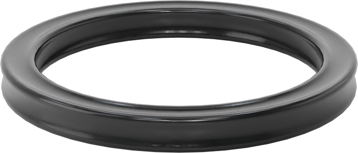 Kimyasallara Dayanıklı Viton® Floroelastomer O-Ring, X-Profil, 3/16 Fraksiyonel Genişlik, Dash Numarası 327