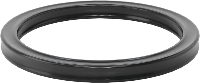 Kimyasallara Dayanıklı Viton® Floroelastomer O-Ring, X-Profil, 1/8 Kesirli Genişlik, Dash No. 220