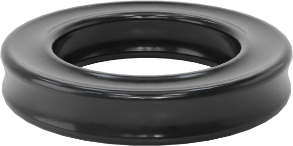 Kimyasallara Dayanıklı Viton® Floroelastomer O-Ring, X-Profil, 1/8 Kesirli Genişlik, Dash No. 206