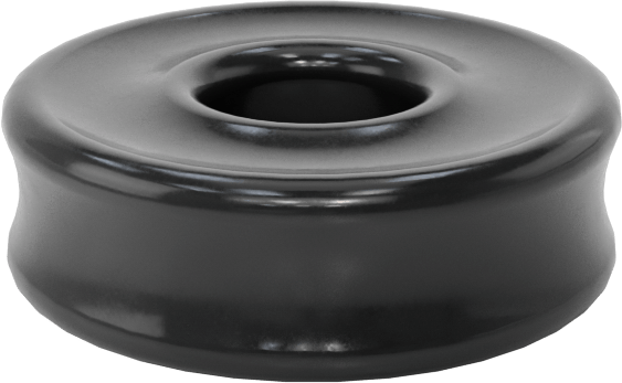 Kimyasallara Dayanıklı Viton® Floroelastomer O-Ring, X-Profil, 3/32 Kesirli Genişlik, Dash Numarası 104