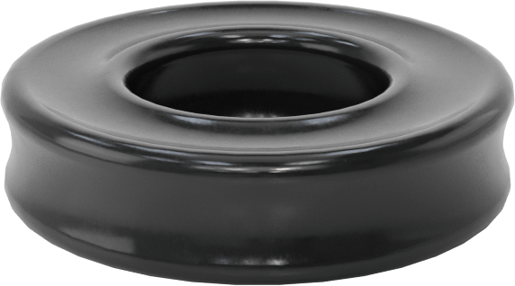 Kimyasallara Dayanıklı Viton® Floroelastomer O-Ring, X-Profil, 3/32 Kesirli Genişlik, Dash Numarası 107