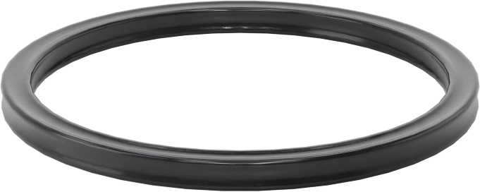 Kimyasallara Dayanıklı Viton® Floroelastomer O-Ring, X-Profil, 3/32 Kesirli Genişlik, Dash No. 127