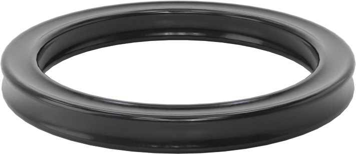 Kimyasallara Dayanıklı Viton® Floroelastomer O-Ring, X-Profil, 3/16 Fraksiyonel Genişlik, Dash Numarası 326