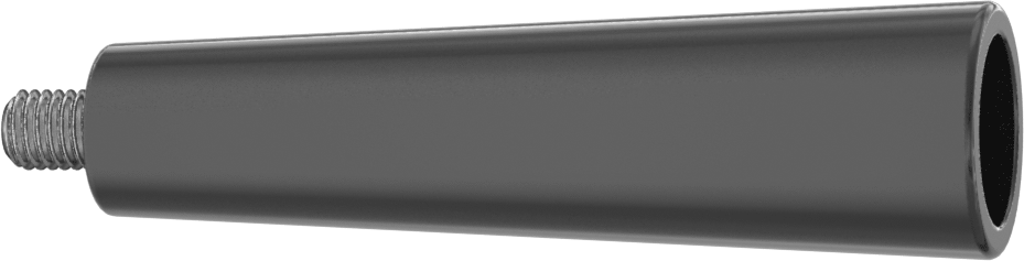 Plastik Konik Sap, M8 x 1,25 mm Dişli 10 mm Uzunlukta Saplama