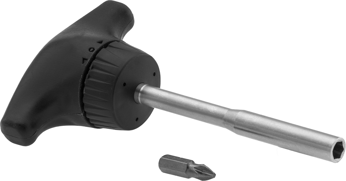 Cırcırlı Uçlu Tornavida, 1/4" Altıgen Şaftlı Uç için, Numara 2 Phillips, 3-7/8" Toplam