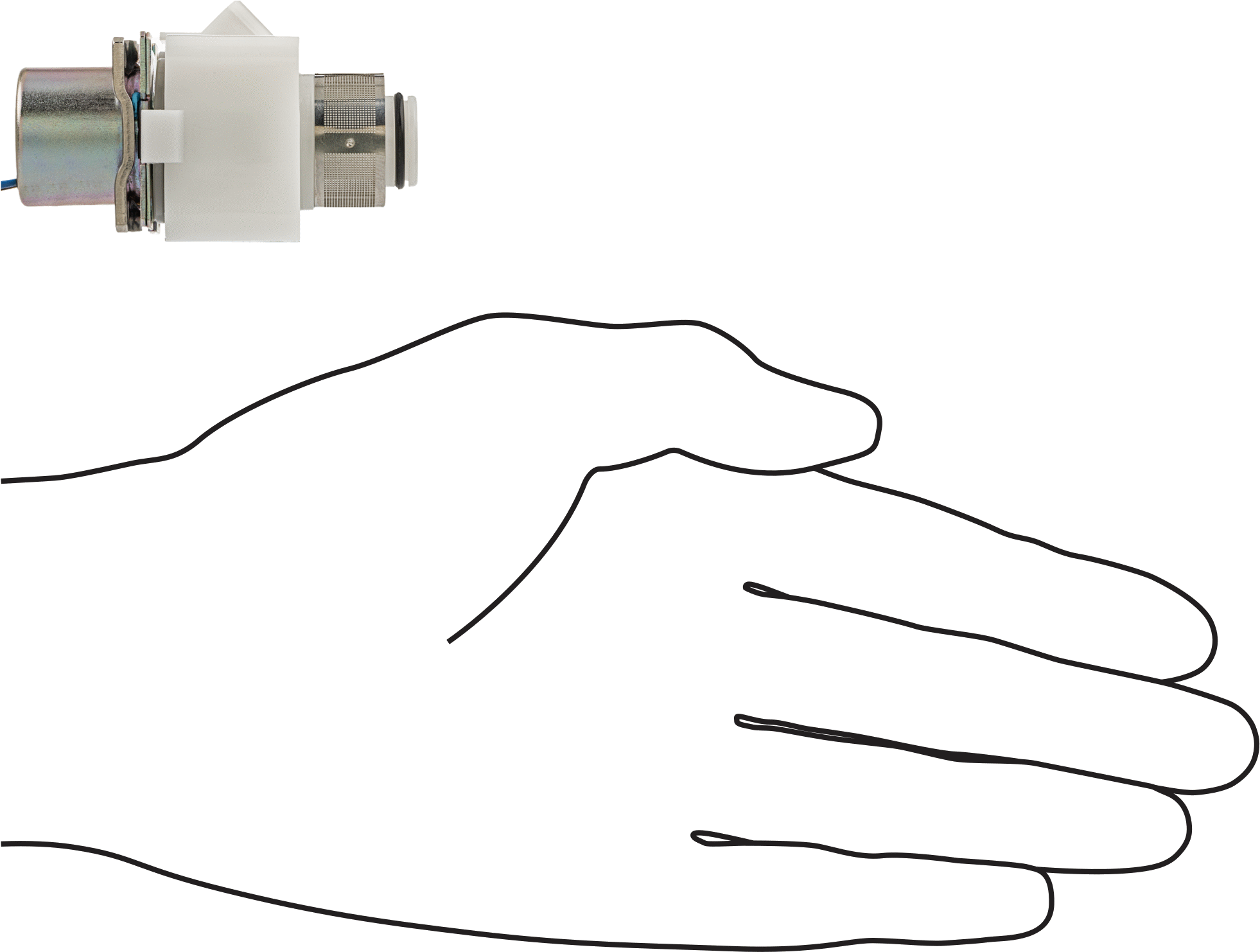 Toto Sifon Valfi Yedek Parçası, Model Numarası Thp3190R, Solenoid Vana Tertibatı