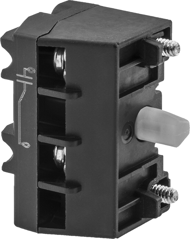 30 mm Metal Anahtar için SPST-NO Kontak Bloğu