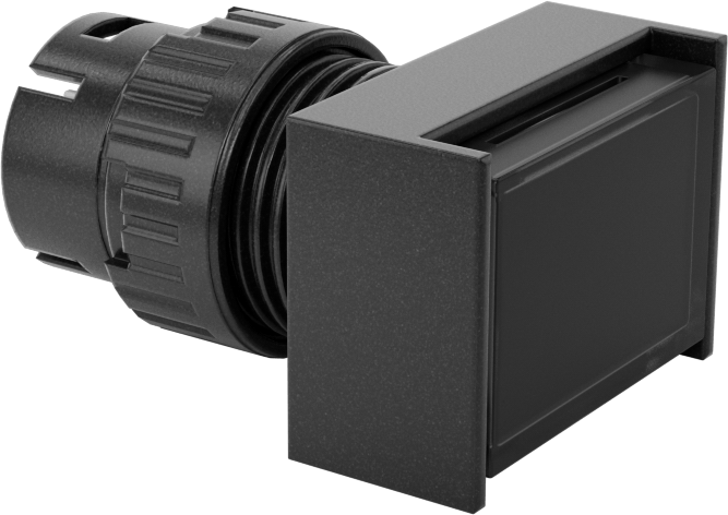 16 mm Panel Montajlı Plastik Anahtar için Dikdörtgen Basmalı Düğme Aktüatör