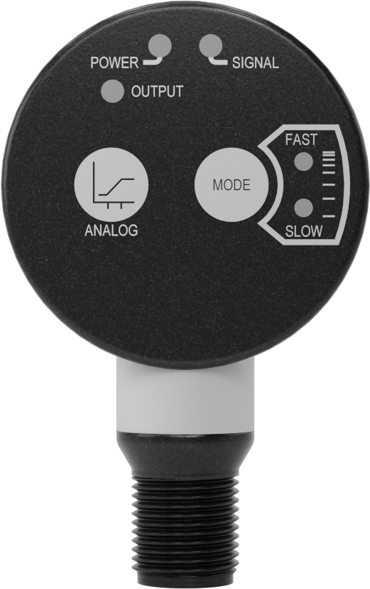 Mikro M12 Konektörli Ultrasonik Verici, Dirsek, Analog, 0VDC-10VDC, 100-1000 mm Mesafe