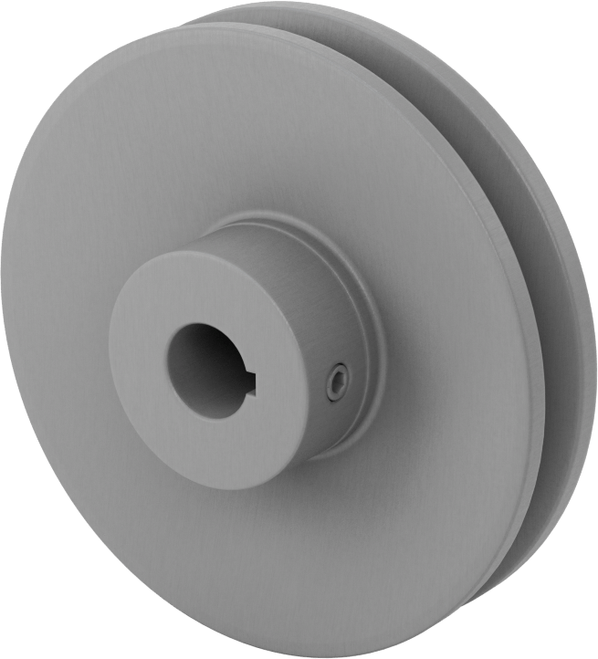Sabit Gerilimli Tahrik Kasnağı, 4 L için, A, Ax, 5L, B, BX V-Kayışları, 5" OD, 3/4" Mil Çapı için