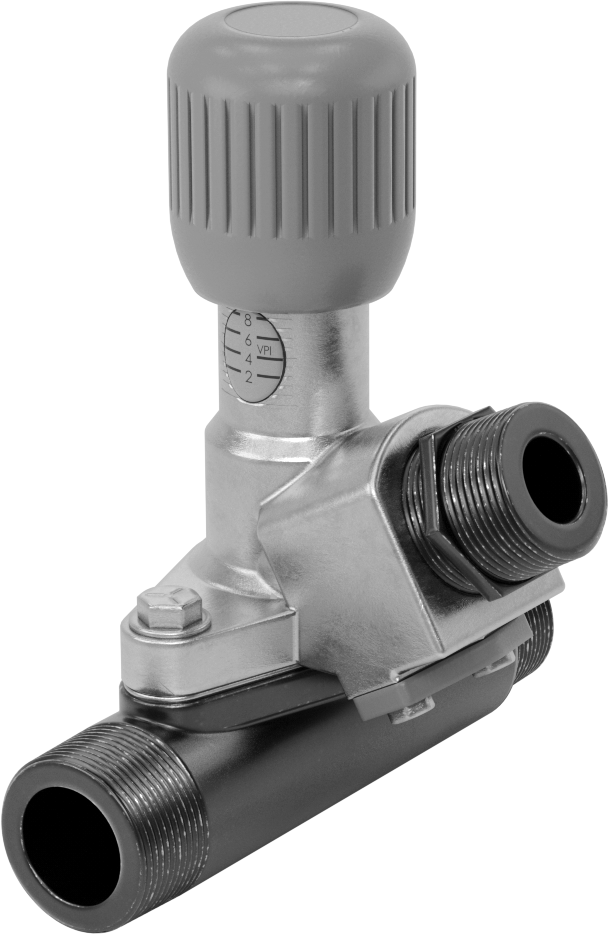 Akış Kontrol Valfi Yuvası, 1-1/2 NPT Erkek Hava Girişi