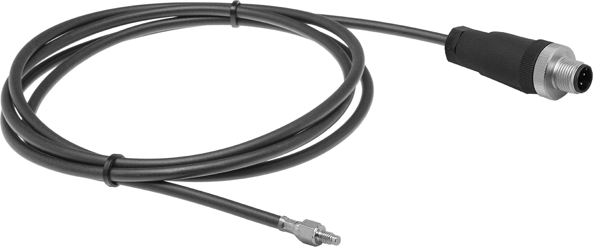 Yüzeyler için RTD Probu, Mikro M12 Konektör, -20 ila 350 Derece F, M5x0,8 mm Diş