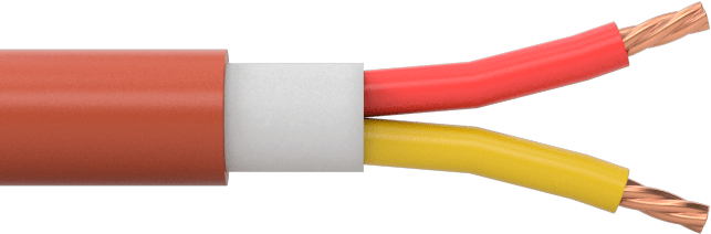 Örgü Termokupl Teli, Fiberglas Yalıtım ve Kılıf, Tip K, 24 AWG